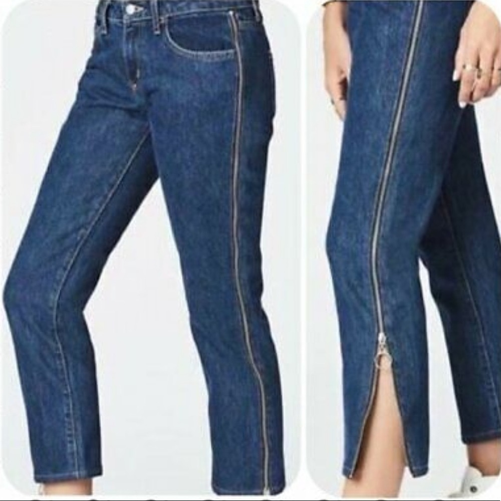 LF CARMAR Desdemona Side Zipper Jeans, Size 25